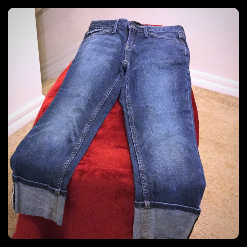 Banana Republic Jean Capris EUC